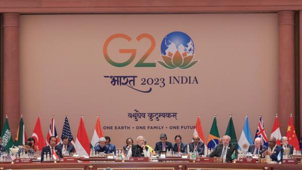 Cimeira do G20 – Nova Delhi, 10 setembro 2023, Foto de India Press Information/Epa/Lusa - “O primeiro-ministro indiano afirma que o seu país está “a tornar-se a voz do Sul”