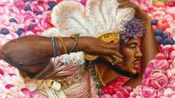 Pintura de Elagabal Aurelius Keiser.