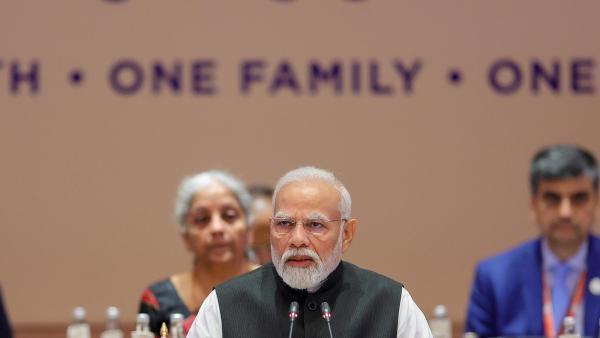 Narendra Modi na cimeira do G20, 09 de setembro de 2023 – Foto EPA, Indian Press Information/Lusa
