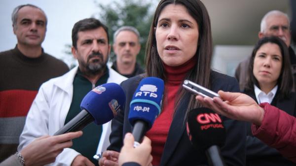 Mariana Mortágua na Autoeuropa