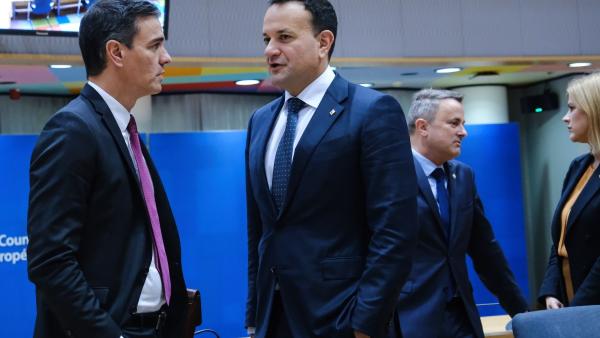 Pedro Sánchez e Leo Varadkar