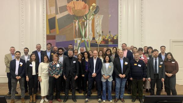 Representantes de 15 partidos da esquerda progressista europeia.