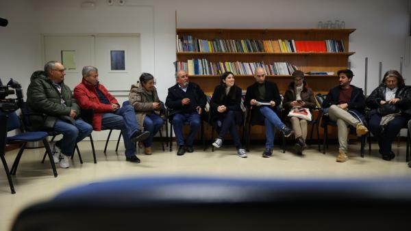 Mariana Mortágua em reunião com Comissão de Utentes do Centro de Saúde da Marinha Grande.