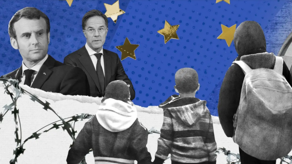 Pormenor de uma ilustração de Alexia Barakou para o Investigate Europe.