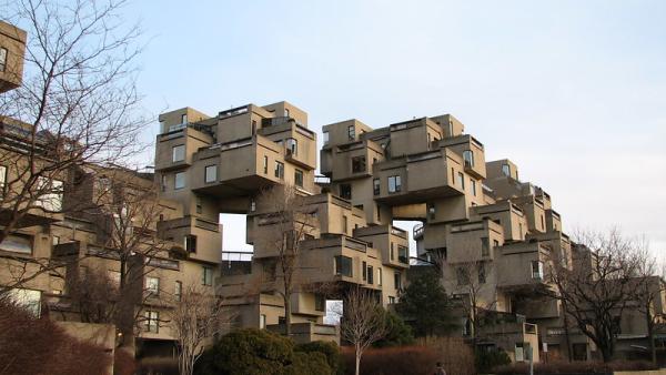 Habitat 67 em Montreal. Foto de chrisinphilly5448/Flickr.