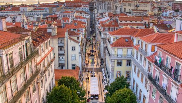Vista panorâmica de Lisboa