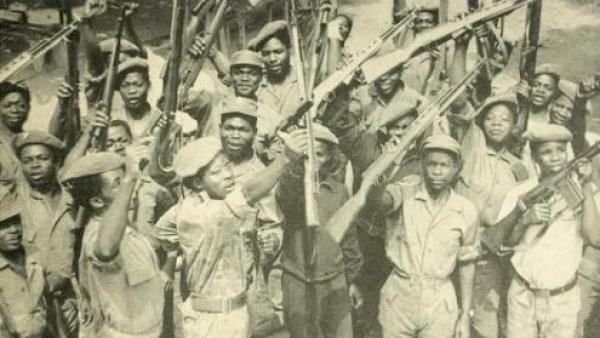 Imagem do livro 'MPLA - Dez anos de luta' (Edição do MPLA - 1966).