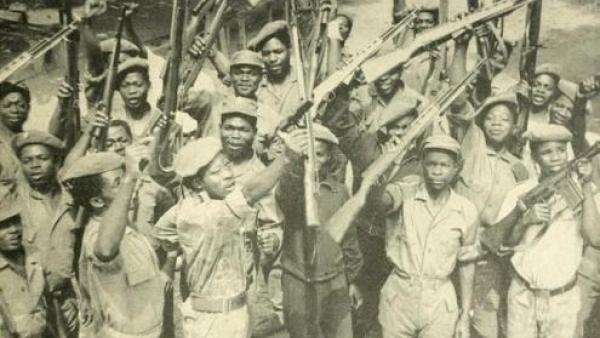 Imagem do livro 'MPLA - Dez anos de luta' (Edição do MPLA - 1966).