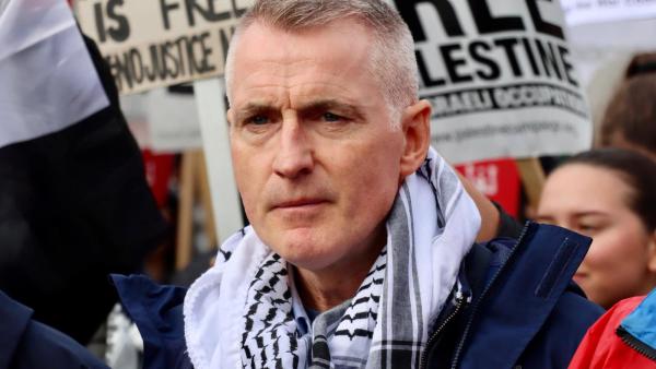 Declan Kearney, presidente nacional do Sinn Féin.