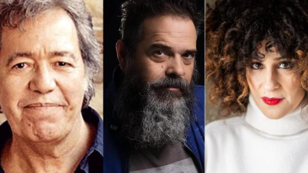 Sérgio Godinho, Nuno Calado e Cristina Clara