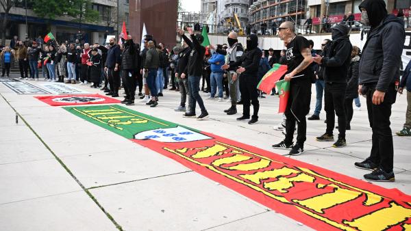 Manifestação do Grupo 1143 no Porto.