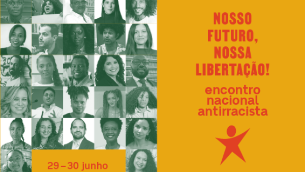 Cartaz do encontro Nosso futuro, Nossa libertação