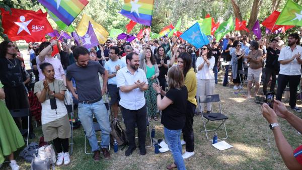 Comício do Bloco em Lisboa