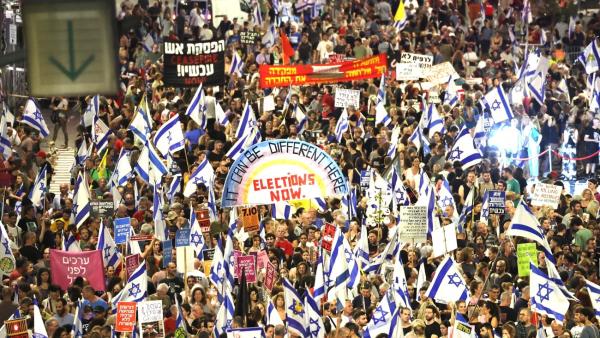 Manifestação em Telavive no sábado