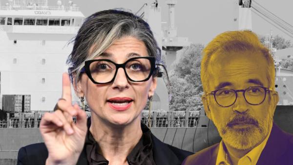 Francesca Albanese e Paulo Rangel