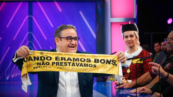 Fernando Mendes na emissão 4.000 do “Preço Certo”