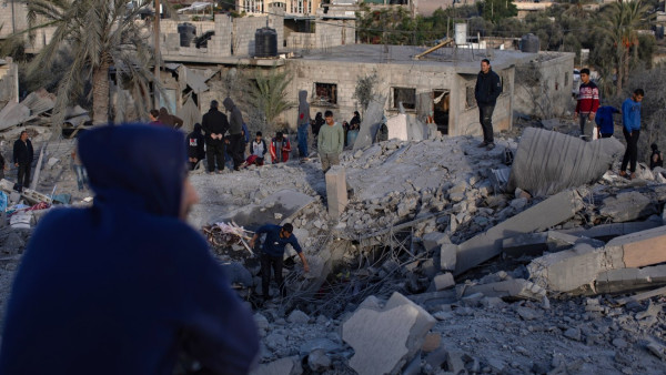 Escombros em Khan Younis