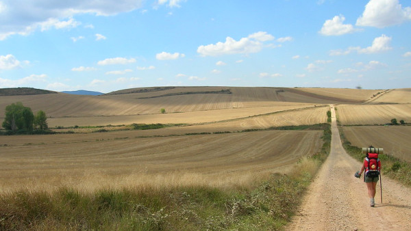 Caminho de Santiago.