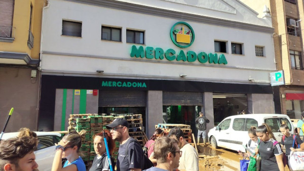 Mercadona em Valência.