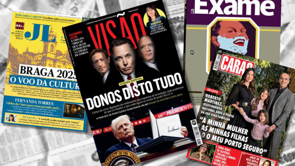 Capas das revistas da Trust in News