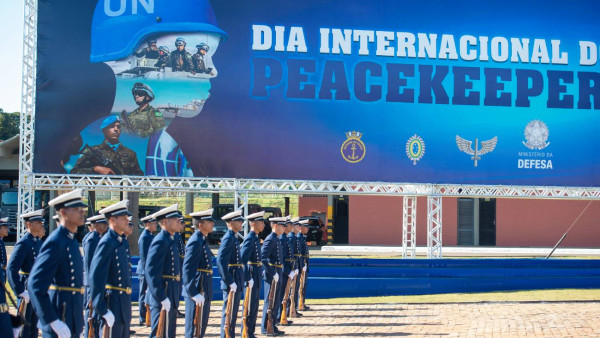 Formatura alusiva ao Dia Internacional do Peacekeeper, 