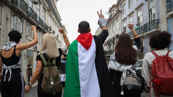 Mnaifestação pela Palestina