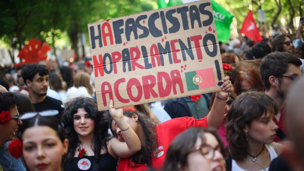 Manifestação do 25 de Abril