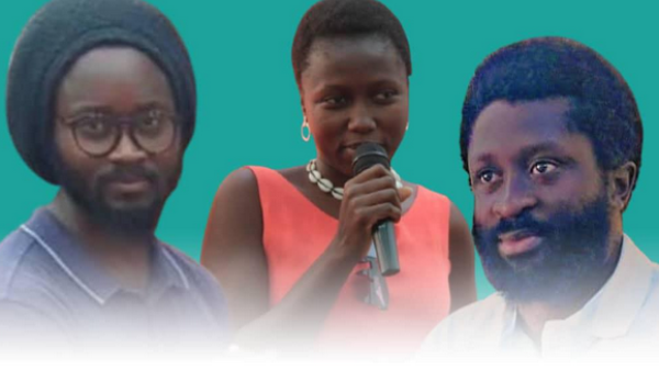Ativistas detidos pela polícia da Guiné-Bissau. Imagem de Frente Popular.