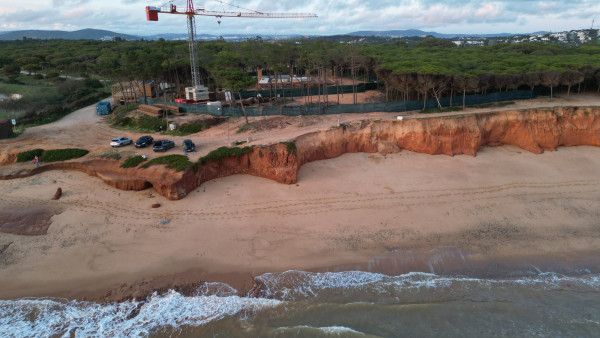 Obras na Reserva Natural da Foz do Almargem-Quarteira
