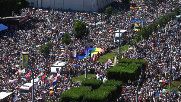 Marcha LGBTI+ em Budapeste