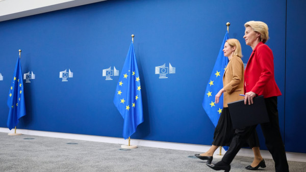 Ursula von der Leyen e Kaja Kallas. 