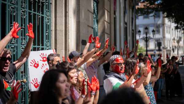 Concentração em Viseu