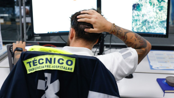 Técnico de emergência pré-hospitalar do Instituto Nacional de Emergência Médica.