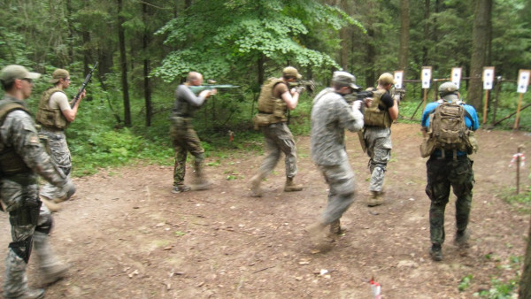 Treino paramilitar
