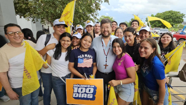 Samuel Doria Medina em campanha