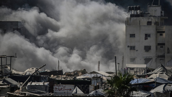 Ataque aéreo à cidde de Gaza este domingo