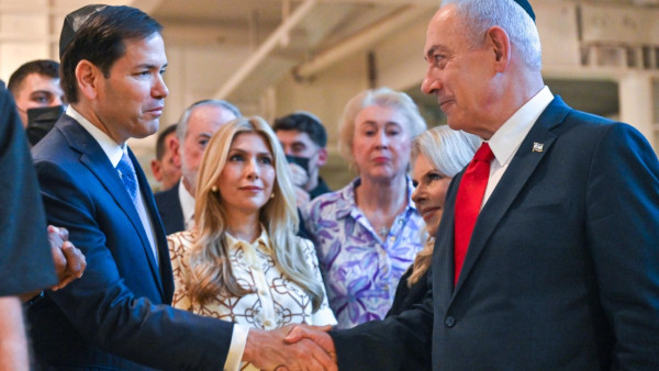 Marco Rubio e Benjamin Netanyahu