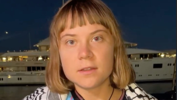 Greta na Flotilha