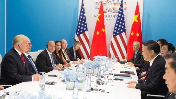 Reunião entre Xi e Trump no G20.