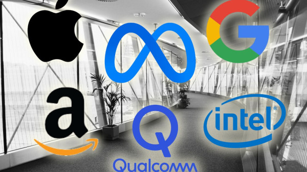 logótipos das empresas que mais investem em lóbi nos corredores do Parlamento europeu