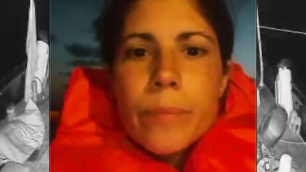 Mariana Mortágua no barco Adara