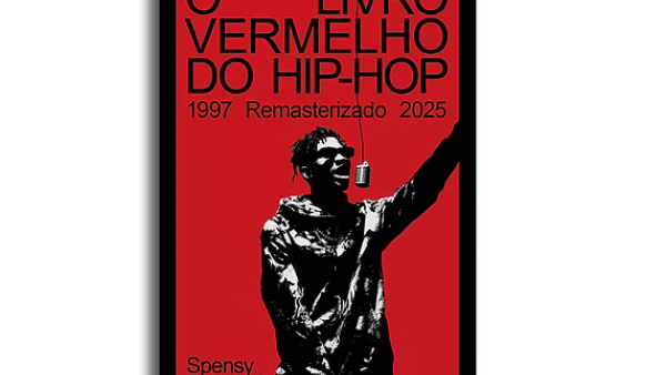 Capa do livro "O livro vermelho do Hip-Hop".