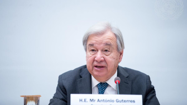 António Guterres em Genebra.