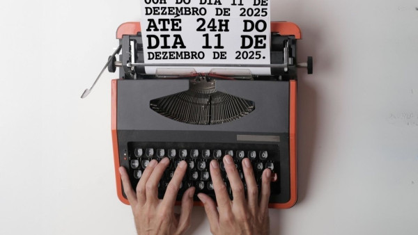 máquina de escrever