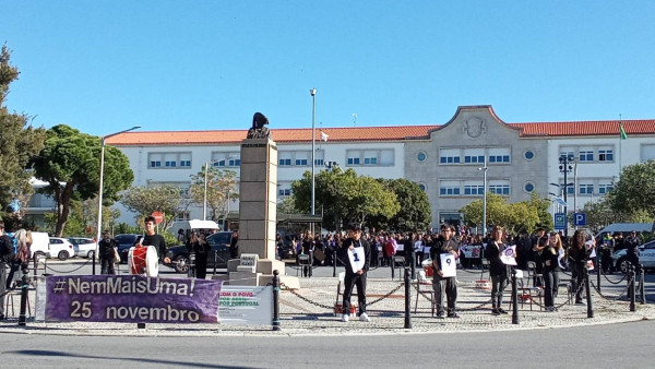 Manifestação em Faro