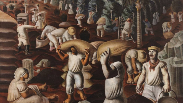 Café (1934), do pintor brasileiro Cândido Portinari