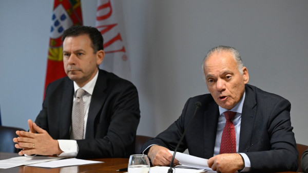 Luís Montenegro e Amadeu Guerra