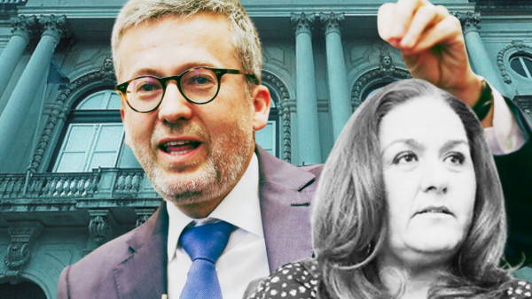 Carlos Moedas e Ana Simões Silva