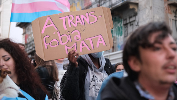 Manifestação pela Visibilidade Trans, Lisboa, Março 2022