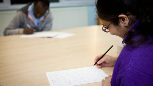 workshop para refugiados